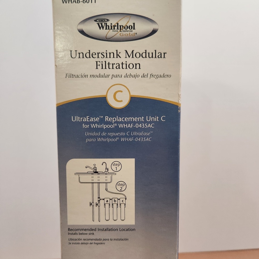 WHIRPOOL Undersink ModularFiltration WHAB-6011 (Rplcmnt for C) WHAF-0435AC *Read - Picture 6 of 7